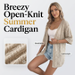 Summer Hot Sale🌴Up To 50% Off Women's Short Sleeve Open-Knit Cardigan