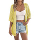 Summer Hot Sale🌴Up To 50% Off Women's Short Sleeve Open-Knit Cardigan