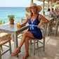 🌺 Vacation Ready Edit Up To 50% Off Beach & Holiday Outfits☀️Women's 2-Piece Tankini Swimdress with Boyshorts