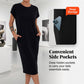 👖✨ 48% OFF TODAY! ⏰💐Women's Casual Short Sleeve T-Shirt Dress