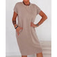 👖✨ 48% OFF TODAY! ⏰💐Women's Casual Short Sleeve T-Shirt Dress