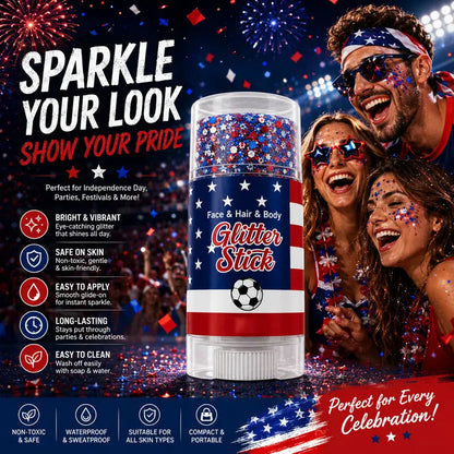 ⏰️Limited-Time✨BUY 2 GET 1 FREE🪄 Multi-Use Festival Glitter Stick – Body & Hair Sparkle, Instant Shine for Raves, Pride, or Parties. Washable & Skin-Safe! 🎉💖🌈