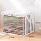 ⏳LAST DAY BUY 2 GET 1 FREE!!💕Transparent Storage Bag – Large, Dust & Moisture-Proof with Handle✨Ultimate All-in-One Organizer for Clothes, Toys, Books, Stuffed Animals & Absolutely Everything! 🧸📚👕🧦