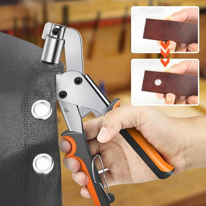 🛠️🔧Fix Tarps & Fabric in Seconds with Heavy-Duty Eyelet Pliers🔥DIY Grommet Tool Kit for Canvas, Tarps & More✨✅
