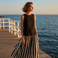🍀2026 New Arrival & 49% OFF!! ⏰Women's Sleeveless Top & Striped Skirt Set👗