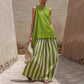 🍀2026 New Arrival & 49% OFF!! ⏰Women's Sleeveless Top & Striped Skirt Set👗