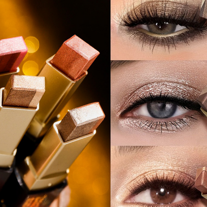 🏆Last Day Special price $12.99!!!⏰️Waterproof Shimmer Two-Tone Eye Stick💅