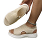👡 50% OFF NOW! 💐 Women's Breathable Knit Platform Sandals – Air-permeable upper & cushioned sole – Lightweight, comfy – perfect for summer strolls or casual days ✨