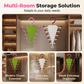 🥳2026 HOT SALE🥳💞50K+ SOLD!⚡Multi-Functional V-Shaped Double Sided Hanger Storage Rack