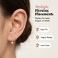 🏆Last Day Special price 8.99$❤️Flower Screw-Back Earrings for Women|Sleep-Ready Secure Fit – Ideal Gift for Sensitive Ears👂