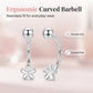 🏆Last Day Special price 8.99$❤️Flower Screw-Back Earrings for Women|Sleep-Ready Secure Fit – Ideal Gift for Sensitive Ears👂
