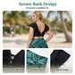 🏖️Summer Hot Sale 50% OFF🌊Women's Tropical Print Two-Piece Skirted Swimsuit👙🌴❤️