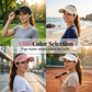 🏖️Last Day Special Price $11.99!!🔥SunSafeTok Women’s High Ponytail Visor Hat 🧢 Breathable, Open-Top UV400 Protection ☀️ Perfect for Running, Hiking, Beach Days & Everyday “That Girl” Style 💁‍♀️✨