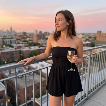 🥳2026 HOT SALE & 50% OFF🌊Women Ruched Strapless Tube Dress for Beach Holiday👗