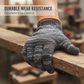 🎉 2026 Sale — Over 60K Sold!🚀 🚨Now Only $12.99!⌛️10-Gauge Knitted Work Gloves, Durable & Protective