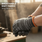 🎉 2026 Sale — Over 60K Sold!🚀 🚨Now Only $12.99!⌛️10-Gauge Knitted Work Gloves, Durable & Protective
