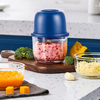 💕2026 HOT SALE🥳 30K+ Sold🎉🧑‍🍳Cordless Multifunctional Mini Electric Food Processor, Wireless Portable Kitchen Chopper for Minced Meat, Garlic & Baby Puree, Fast Food Prep Kitchen Helper