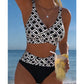 🌊Summer Hot Sale 50% OFF🏝️👙Women's High Waist Two-Piece Bikini Set🏖️