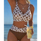 🌊Summer Hot Sale 50% OFF🏝️👙Women's High Waist Two-Piece Bikini Set🏖️