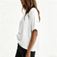 🔥2026 Hot Sale 50% OFF✨⚡ 50K+ SOLD! 🔥Women 2026 Loose Oversized Basic Tee Comfortable Soft Fabric Flattering Fit