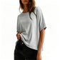 🔥2026 Hot Sale 50% OFF✨⚡ 50K+ SOLD! 🔥Women 2026 Loose Oversized Basic Tee Comfortable Soft Fabric Flattering Fit
