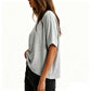 🔥2026 Hot Sale 50% OFF✨⚡ 50K+ SOLD! 🔥Women 2026 Loose Oversized Basic Tee Comfortable Soft Fabric Flattering Fit