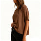 🔥2026 Hot Sale 50% OFF✨⚡ 50K+ SOLD! 🔥Women 2026 Loose Oversized Basic Tee Comfortable Soft Fabric Flattering Fit