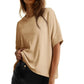 🔥2026 Hot Sale 50% OFF✨⚡ 50K+ SOLD! 🔥Women 2026 Loose Oversized Basic Tee Comfortable Soft Fabric Flattering Fit