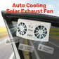 🌀Summer 50% OFF🔥🚗Solar Powered Car Exhaust Fan– Dual Turbo Ventilation & Temperature Display☀️