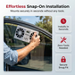 🌀Summer 50% OFF🔥🚗Solar Powered Car Exhaust Fan– Dual Turbo Ventilation & Temperature Display☀️