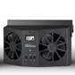 🌀Summer 50% OFF🔥🚗Solar Powered Car Exhaust Fan– Dual Turbo Ventilation & Temperature Display☀️