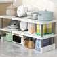 🧽 50% OFF NOW! 🚰 Expandable Under Sink Shelf – Quick drainage & sturdy no-wobble design – Organizes sponges, brushes & soap – keeps countertops clutter-free 🏠