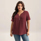 🥳2026 HOT SALE🥳💞50K+ SOLD!⚡Women's Casual Plus Size Short Sleeve T-Shirt