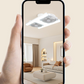 ⏰️Today Free Shipping!!⌛️2026 HOT SALE🥳Modern 2-in-1 LED Ceiling Fan Light