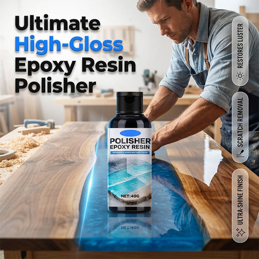 🤩49K+ SOLD!⏰NOW 50% OFF⌛️Epoxy Resin Polish - Restores crystal‑clear gloss, Removes scratches & haze✨