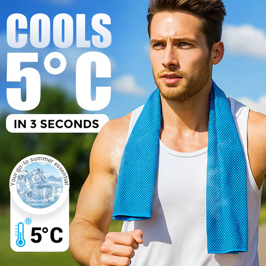 ⌛️Last Day Buy 1 Get 1 Free🔥⚡Over 50,000 sold!❄️A cooling, anti-perspiration towel you can use anywhere, anytime! Reusable, soft, absorbent and cooling.