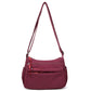 💖LAST DAY SALE 50% OFF!! 👝Multi-Pocket Zipper Solid Color Crossbody Bag – Water-Resistant with Multiple Compartments for Daily Use🥰🤩