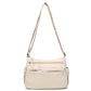 💖LAST DAY SALE 50% OFF!! 👝Multi-Pocket Zipper Solid Color Crossbody Bag – Water-Resistant with Multiple Compartments for Daily Use🥰🤩