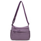 💖LAST DAY SALE 50% OFF!! 👝Multi-Pocket Zipper Solid Color Crossbody Bag – Water-Resistant with Multiple Compartments for Daily Use🥰🤩