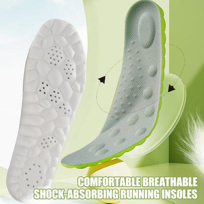 🔥LAST DAY BUY 1 GET 1 FREE!!👣Comfortable Breathable Shock-Absorbing Running Insoles – Perfect for Running, Walking & Standing All Day