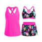 🏖️Summer Hot Sale 50% OFF👙Women's 3-piece tankini swimsuit set with shorts🌊