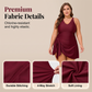 🥳SUMMER HOT SALE🎉1LAST DAY 50% OFF⌛️🩱Elegant Plus Size Solid Color Swim Dress – Premium Textured One-Piece for Beach & Pool