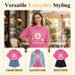 🎁2026 New Arrivals 50% OFF💥Vintage Washed Daisy T-Shirt – Soft Breathable Blend, Relaxed Drop Shoulder Fit and Retro Everyday Style