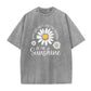 🎁2026 New Arrivals 50% OFF💥Vintage Washed Daisy T-Shirt – Soft Breathable Blend, Relaxed Drop Shoulder Fit and Retro Everyday Style