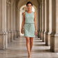 👗LIMITED TIME 50% OFF! Women's Square Neck Sleeveless Drawstring Waist Dress