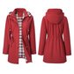 🔥HOT SALE!🧥Women Waterproof Long Hooded Trench Coats