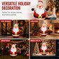 🔥HOT SALE!🎅150cm Inflatable Santa Claus Tumbler with LED Light Christmas Outdoor Party Decoration