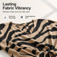 💥2026 Sale — Over 44,000 Sold!✨Women's V‑Neck Tie‑Front Zebra Print T‑Shirt