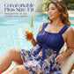 🔥LIMITED TIME 50% OFF!🩱Women's Plus Size Tankini Swimsuit with Boyshorts Set