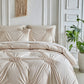 ⌛50% off – today only!💥🛏️Elegant Pinch Pleat Duvet Cover Set